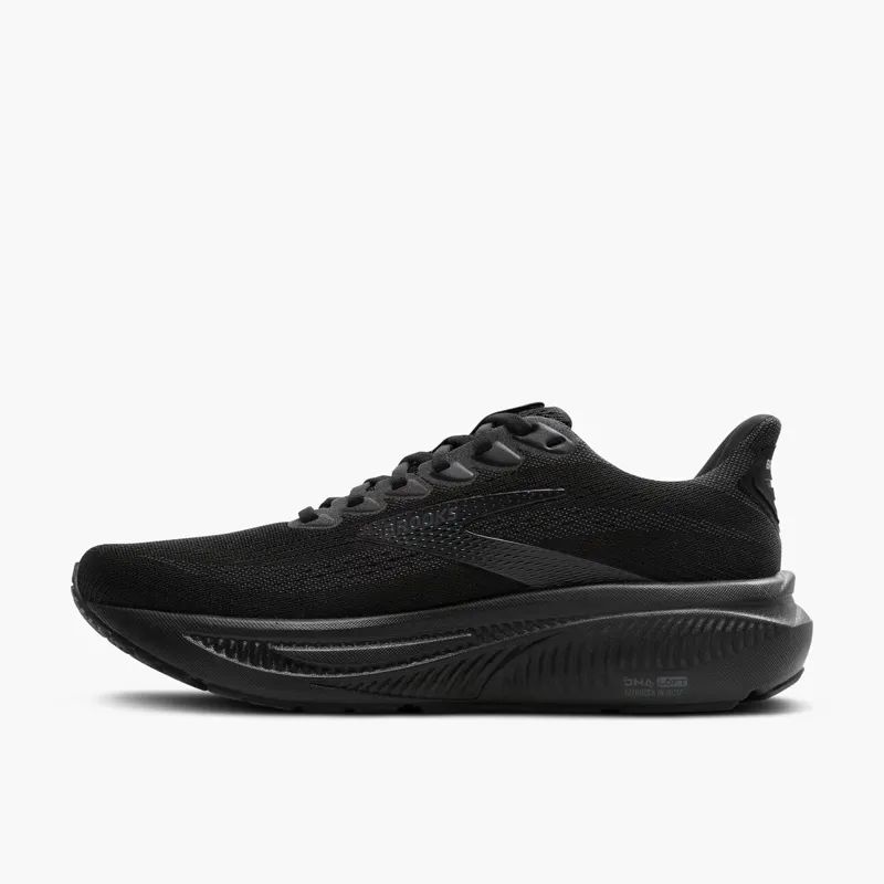 Brooks Ghost 17 Black Black Ebony Men's-1