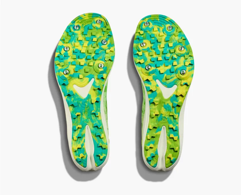 Hoka Crescendo XC Spike Lettuce Electric Lime Unisex-6