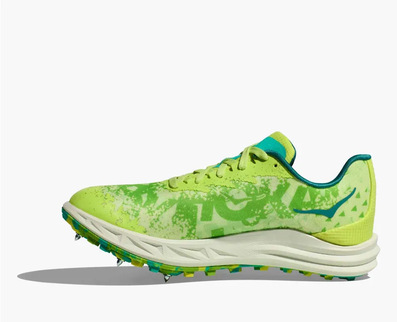 Hoka Crescendo XC Spike Lettuce Electric Lime Unisex-7