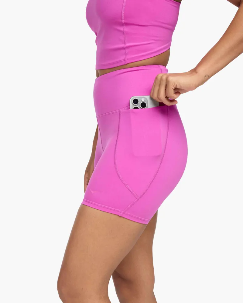 Hoka Elaro 5 Bike Short Fuschia Women's-2