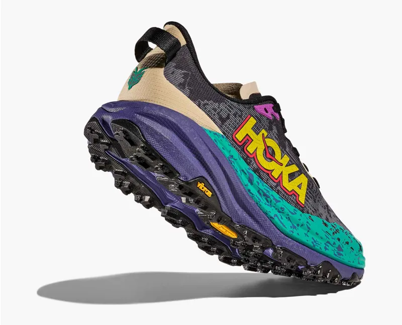 Hoka Speedgoat 6 Oatmeal Mountain Iris Women's-3