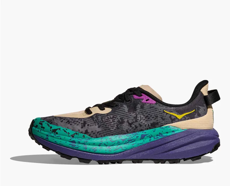 Hoka Speedgoat 6 Oatmeal Mountain Iris Women's-7