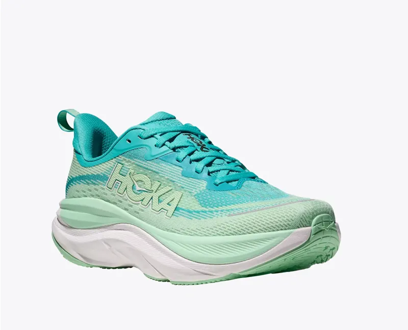 Hoka Skyflow Cielo Blue Mint Flouride Women's-5