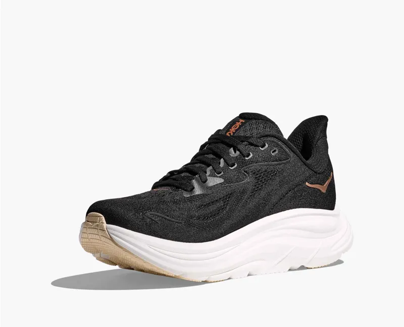 Hoka Clifton 10 Black Rose Gold Women's-2