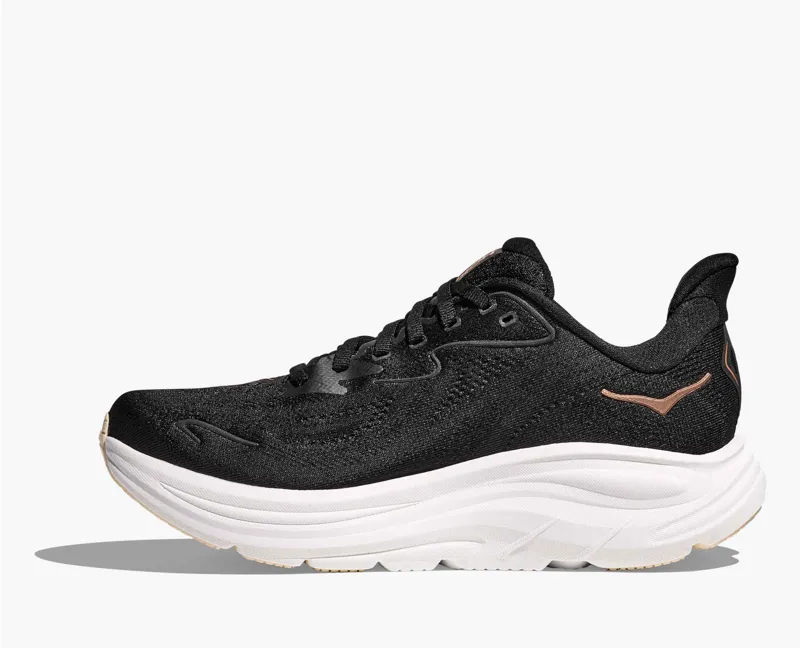 Hoka Clifton 10 Black Rose Gold Women's-7