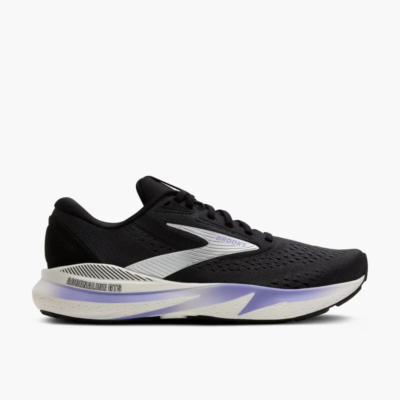 Brooks Adrenaline GTS 24 Ebony Blue Heron Silver Women's