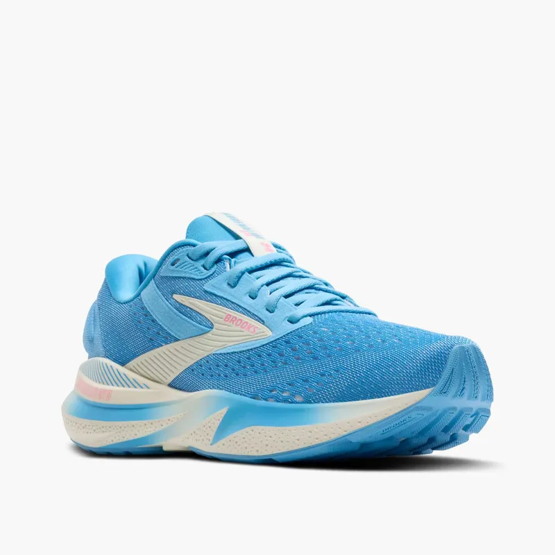 Brooks Adrenaline GTS 24 Bonnie Blue Grey Pink Women's-4