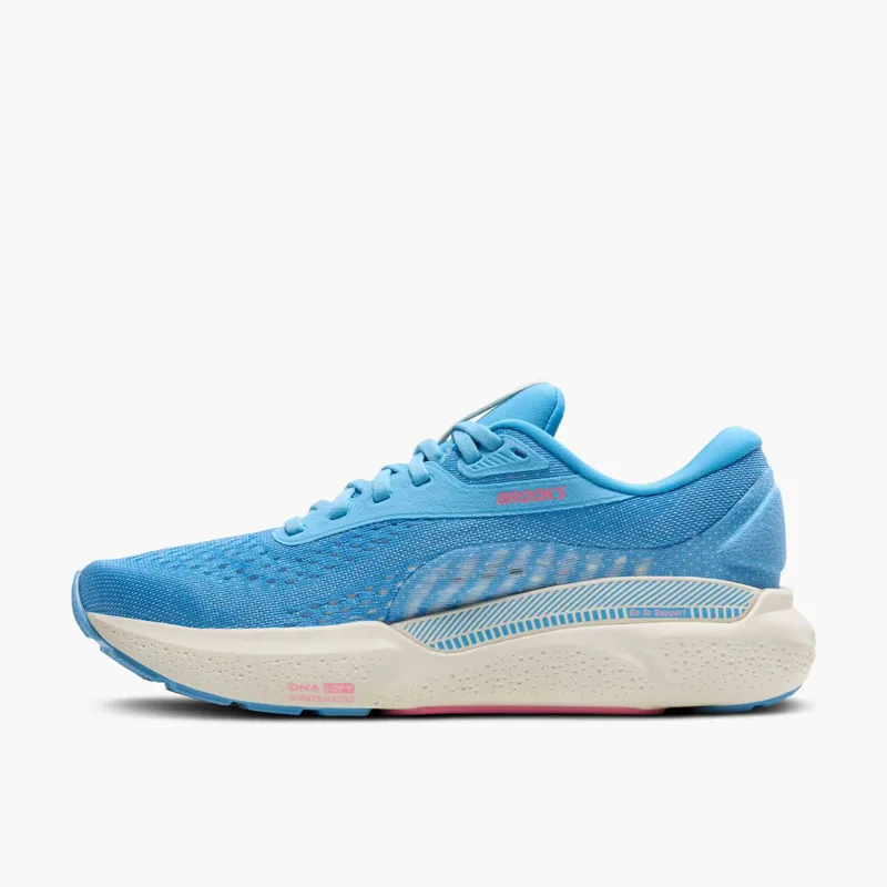 Brooks Adrenaline GTS 24 Bonnie Blue Grey Pink Women's-1