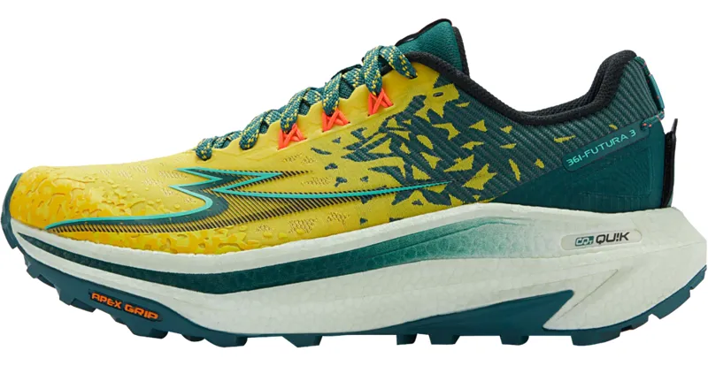 361 Futura 3 Vibrant Yellow Synthetic Plan Men's-1