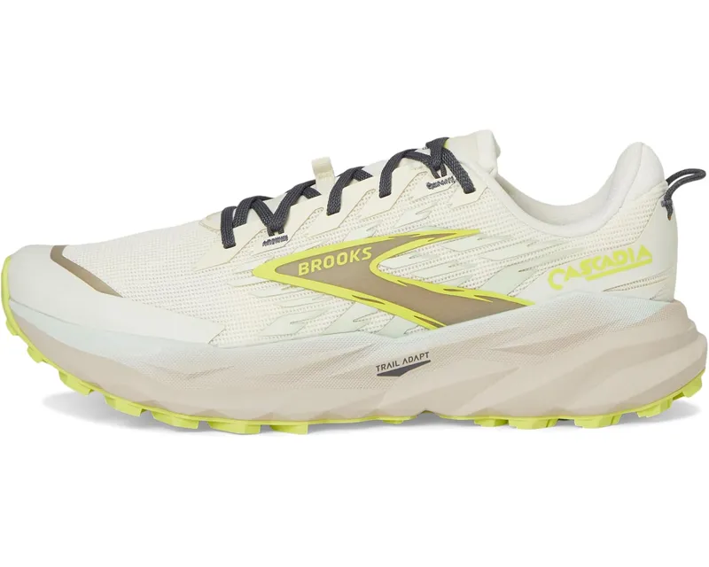 Brooks Cascadia 19 Coconut Misty Blue Ebony-1