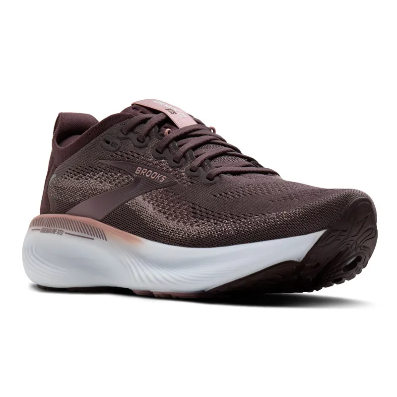Brooks Adrenaline GTS 25 Raisin Woodrose White Women's-4