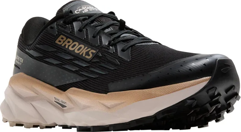 Brooks Cascadia 19 GTX Black Ebony Chateau Grey Men's-5