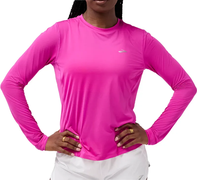 Brooks Sprint Free Long Sleeve 3.0 Magenta Women's