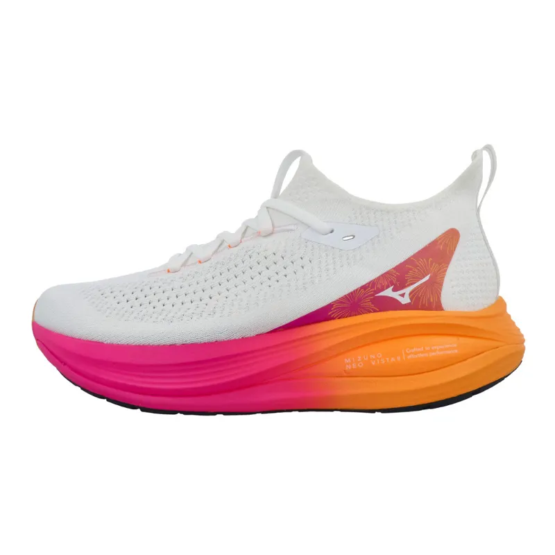 Mizuno Neo Vista 2 White Pink Orange Unisex-1