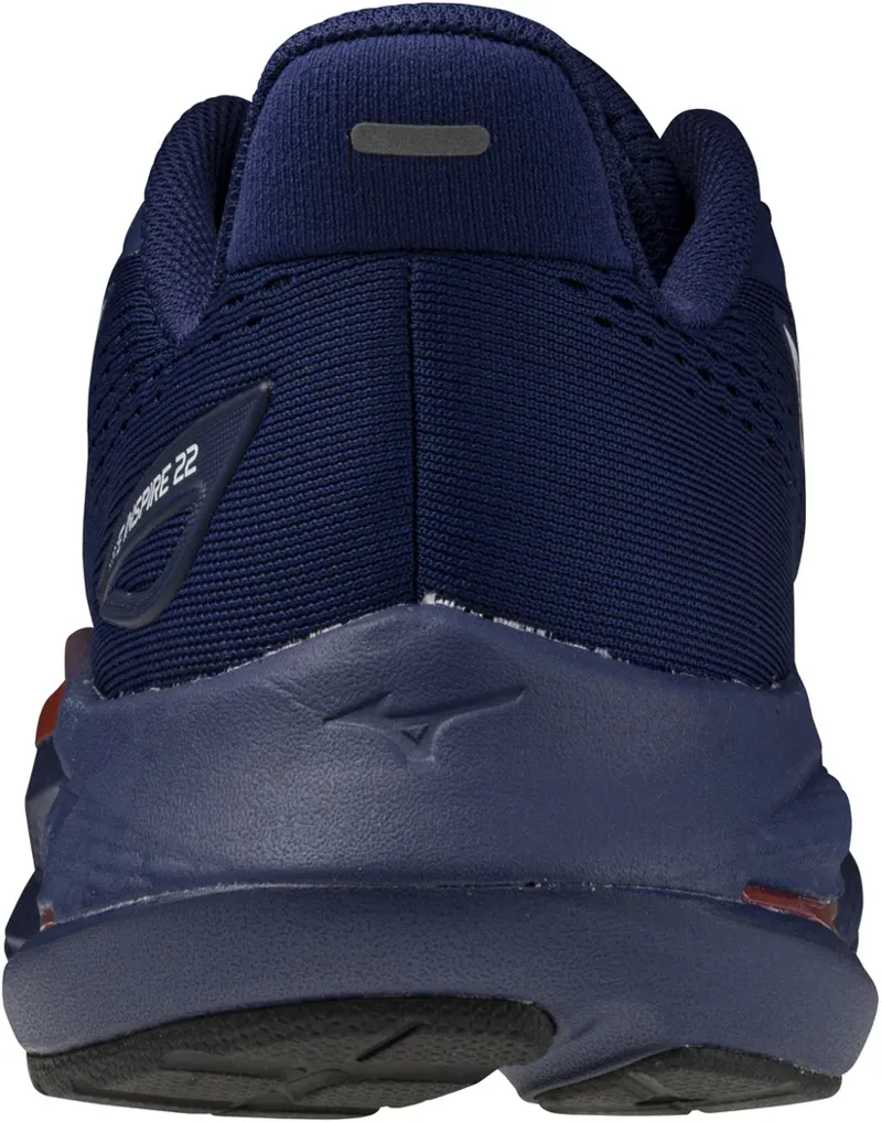 Mizuno Wave Inspire 22 Beacon Blue Tomato Puree Firecracker Men's-4