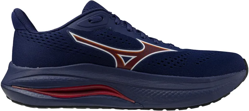 Mizuno Wave Inspire 22 Beacon Blue Tomato Puree Firecracker Men's