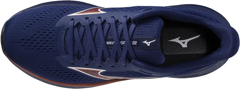 Mizuno Wave Inspire 22 Beacon Blue Tomato Puree Firecracker Men's-3