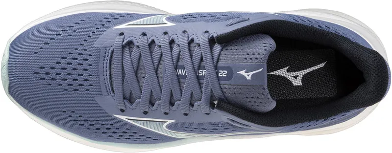 Mizuno Wave Inspire 22 Wild Wind Icy Morn White Women's-3