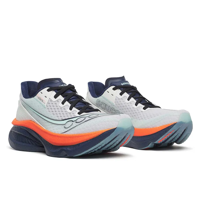 Saucony Endorphin Azura White Navy Women's-1