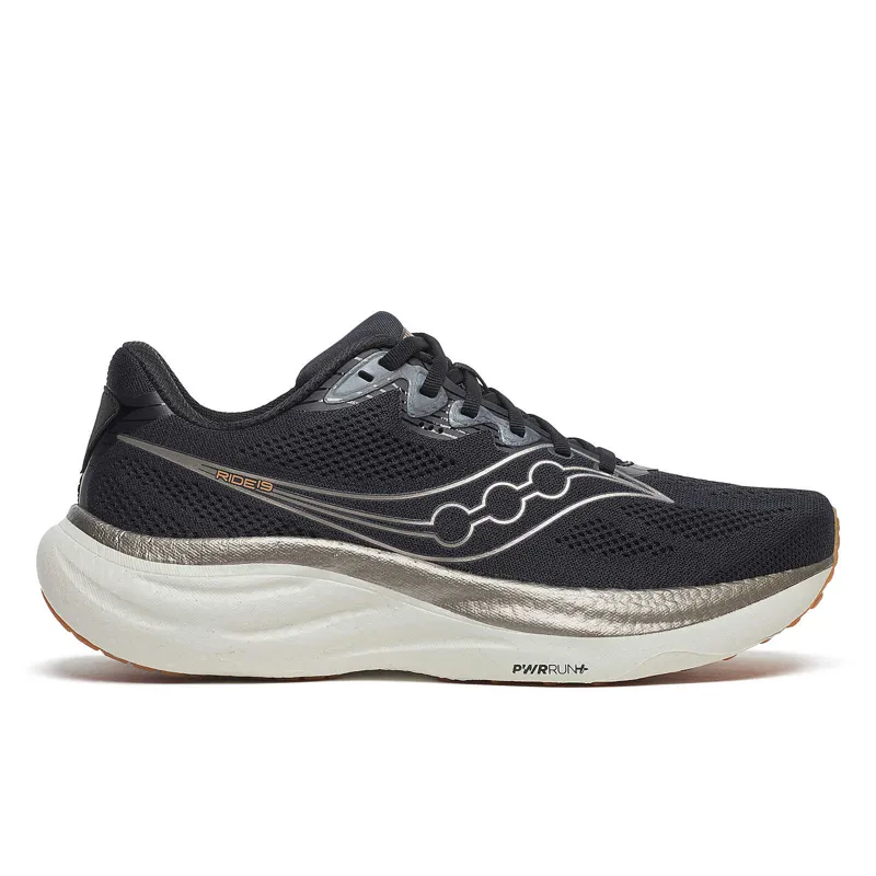 Saucony Ride 19 Black Pewter Men's