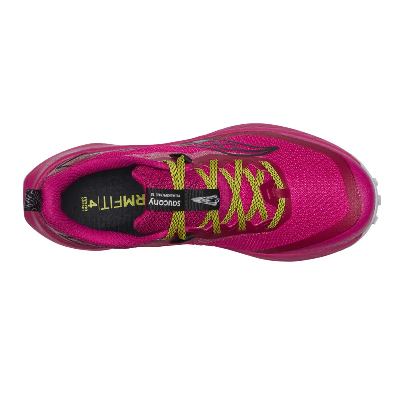 Saucony Peregrine 15 Magenta Black Women's-3