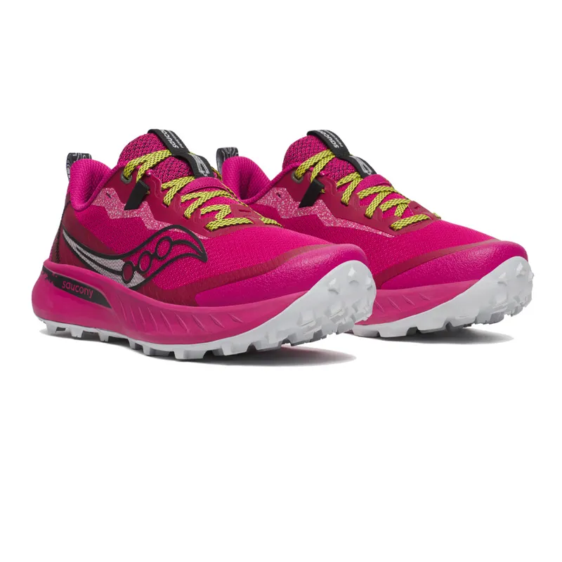 Saucony Peregrine 15 Magenta Black Women's-4