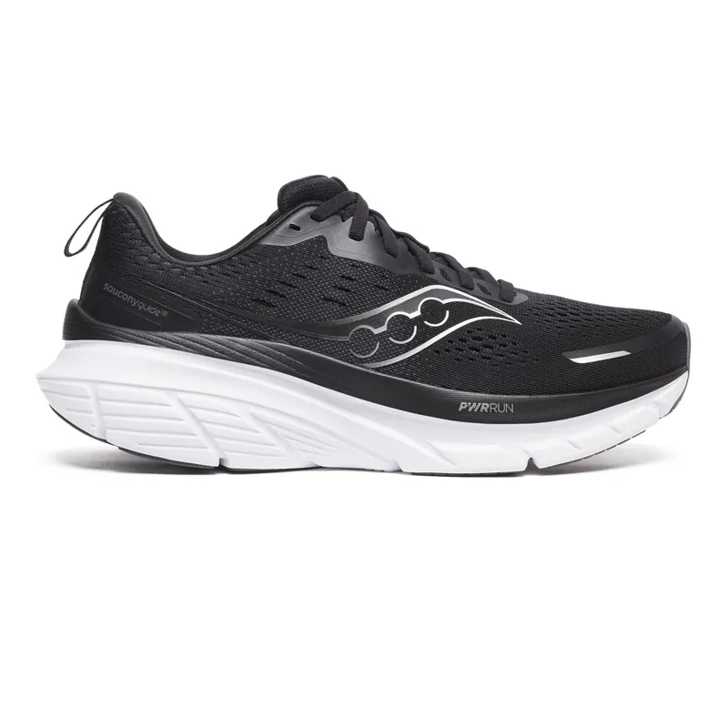 Saucony Guide 18 Black White Men's