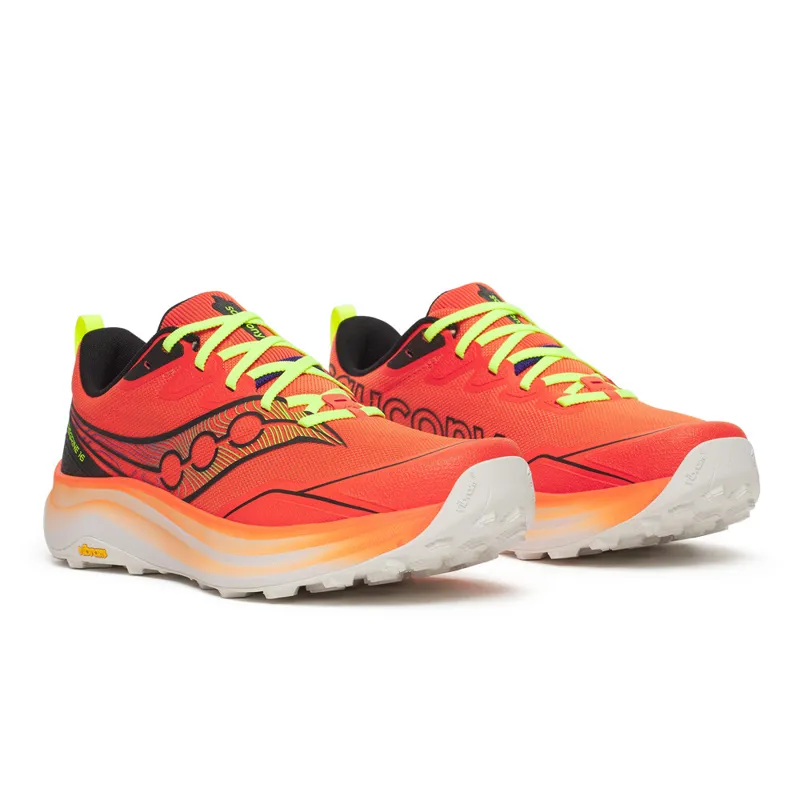 Saucony Peregrine 16 Fire Black Men's-4