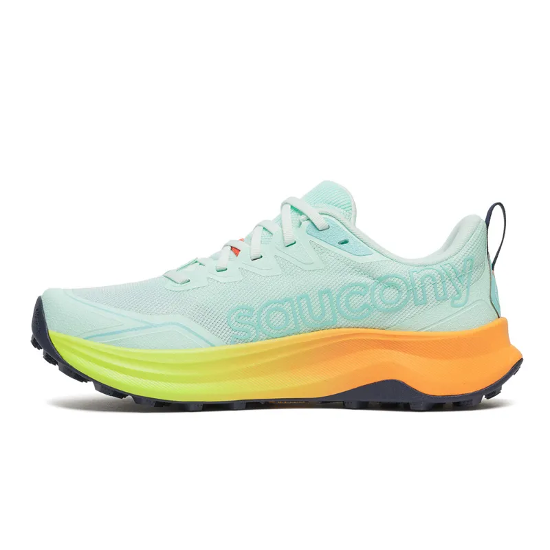 Saucony Peregrine 16 Aqua Citron Women's-2
