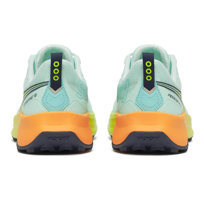Saucony Peregrine 16 Aqua Citron Women's-5