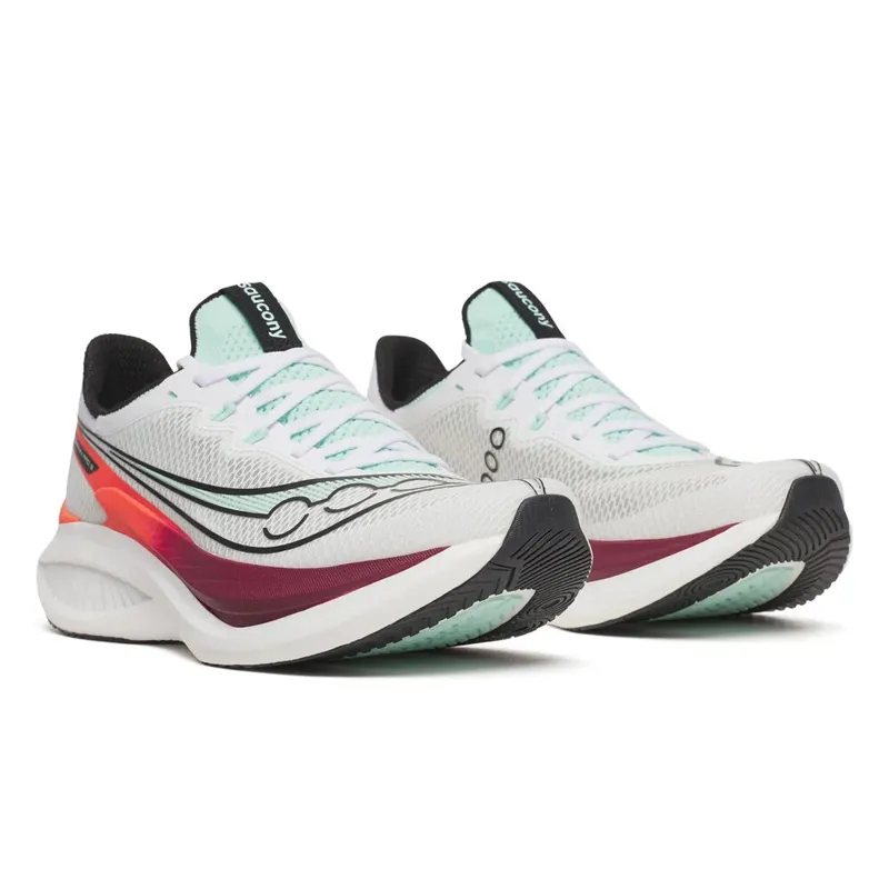 Saucony Endorphin Pro 5 White Crimson Men's-5