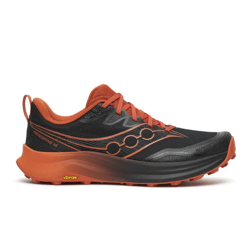 Saucony Peregrine 16 Black Rust Men's