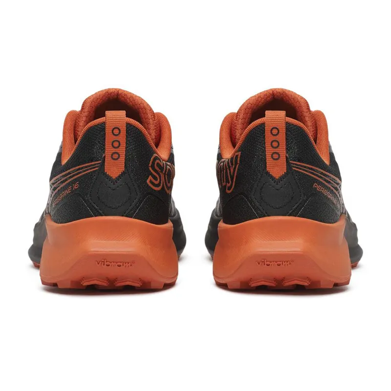 Saucony Peregrine 16 Black Rust Men's-4