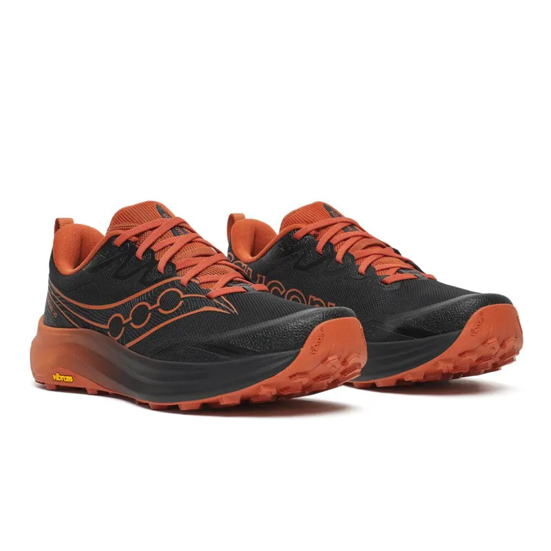 Saucony Peregrine 16 Black Rust Men's-5