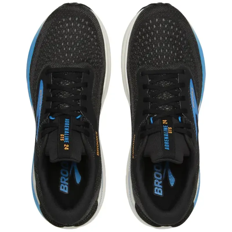 Brooks Adrenaline GTS 24 Black Ebony Cloissonne Men's-4