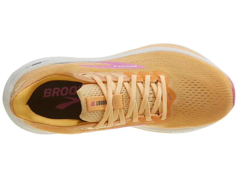 Brooks Ghost 17 Apricot Grey Pink Women's-3