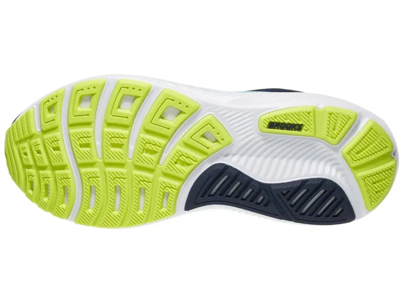 Brooks Ghost 17 Peacoat Lime Blue Men's-4