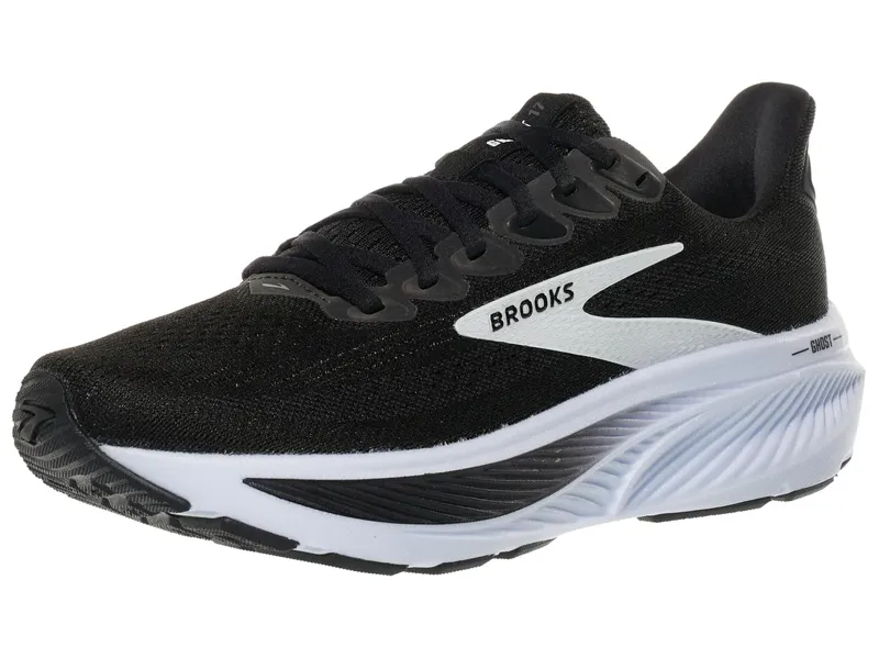 Brooks Ghost 17 Black Grey White Women's-2
