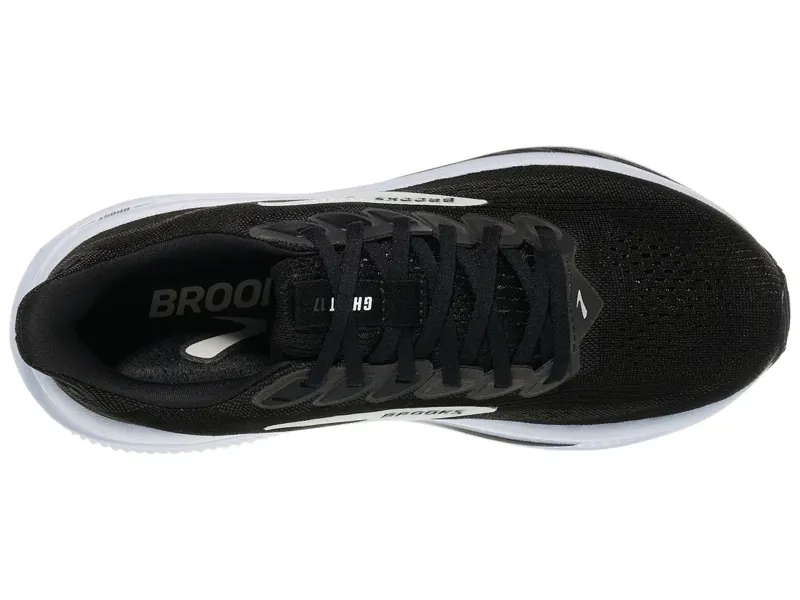 Brooks Ghost 17 Black Grey White Women's-3