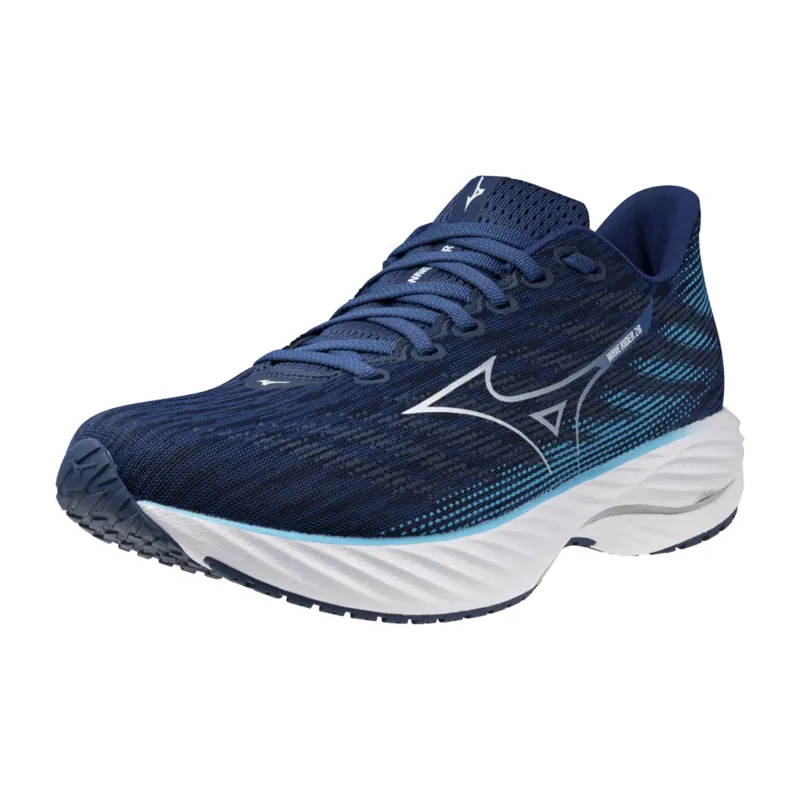 Mizuno Wave Rider 28 Estate Blue White River Blue-4