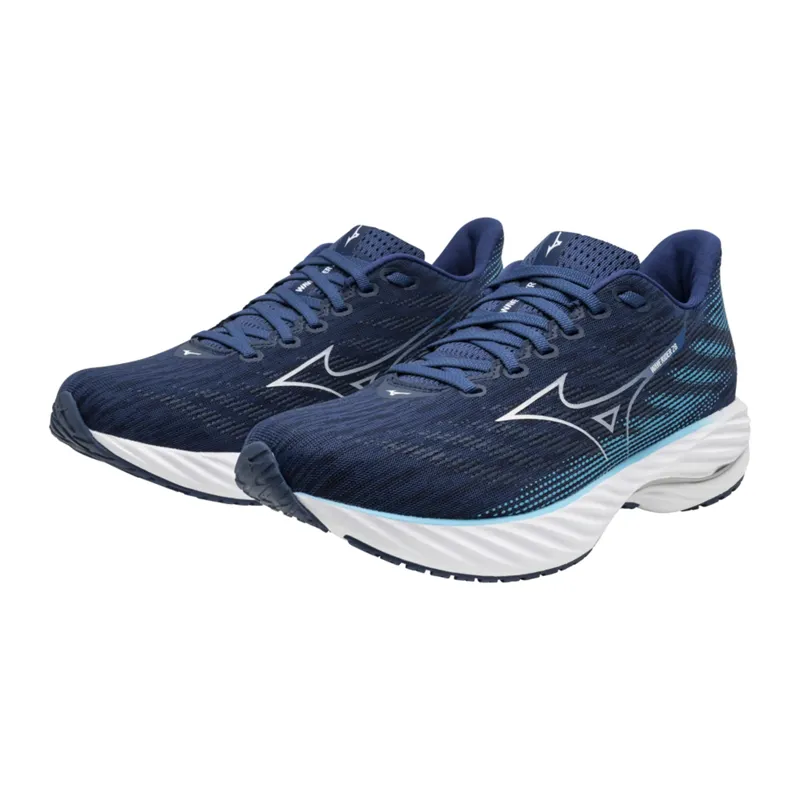 Mizuno Wave Rider 28 Estate Blue White River Blue-7