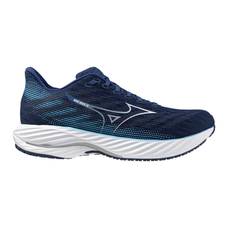 Mizuno Wave Rider 28 Estate Blue White River Blue