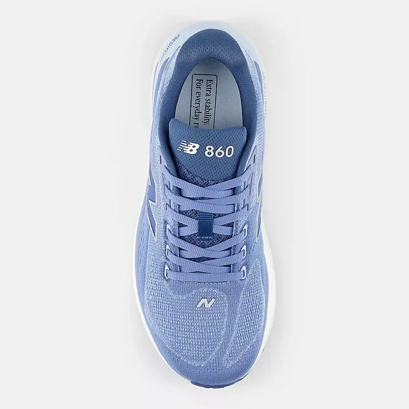 New Balance Fresh Foam X 860v15 Blue Silver Women's-3