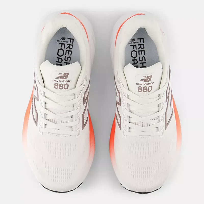 New Balance Fresh Foam X 880v15 White Orange Women's-3